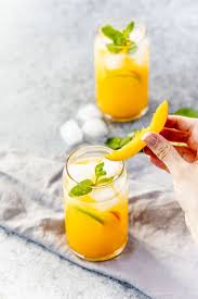 Mango Gin Ger Fizz Mit Limette Babyrockmyday Com Rezept In 2020 Limetten Gin Fizz Fizz