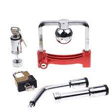 It is constructed of sturdy and durable materials and this reese trailer lock kit offers complete security when towing or storing and includes three locks that are keyed alike. Trailer Coupler And Hitch Lock Keyed Alike Kit Yh7289 China Trailer Parts Trailer Coupler Made In China Com