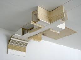 How To Build A Coffered Ceiling Coffered Ceiling Media Room Thisiscarpentry Home Ceiling Coffered Ceiling Ceiling Design