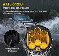 Safego LED Tractor Work Light 12V 9 Inch 120W Projector LED ...