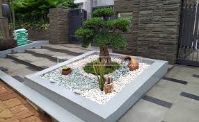 3.taman selain di bagian dinding. Taman Minimalis Depan Rumah Yang Unik Modern Jual Batu Alam Terlengkap Dijakarta
