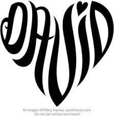 David Heart Design Tattoo Name Fonts Tattoo Fonts David Tattoo