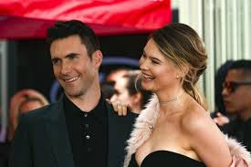 Adam levine of maroon 5 and the voice is set to take the stage at the super bowl halftime show she and adam first met via email. Baby No 2 On Way For Adam Levine And Wife Behati Prinsloo