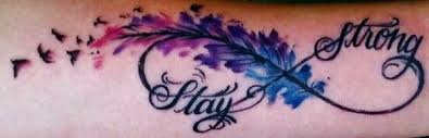 Pin By Melissa Loadholt On Tattoos Feather Tattoos New Tattoos Strong Tattoos