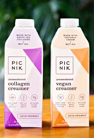 While those numbers look great, this creamer is a little more processed than others on the list, with ingredients including high oleic oil and mono. Picnik Dairy Free Creamers Review Info Vegan Collagen Varieties Dairy Free Creamer Dairy Free Collagen Coffee