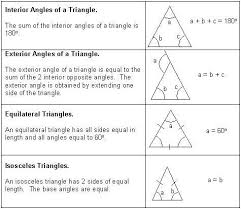 Angles Triangles Geometry Tutorial Math Tutorials Math Notes Simple Math