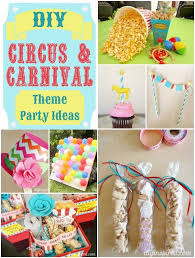 A carnival / circus themed birthday party | driven by decor. Diy Circus And Carnival Party Ideas Carnival Party Decorations Carnival Party Carnival Theme Party
