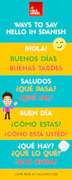 Here are 5 ways to say it. 10 Ways To Say Hello In Spanish Saying Hello Is A Fundamental Part Of By Audrey Chas Medium