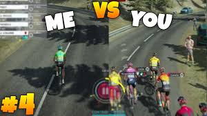 Strategy, simulator, racing, sports game, relaxing, atmosphere, scoring, management, bicycles, motorbike, replay value, casual game, for one player. Me Vs You 4 Tour De France 2020 Ps4 My Tour Versus Viewers Online Share Play Gameplay Youtube