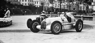 Monaco Grand Prix April 22 1935 The Winner Luigi Fagioli At The Wheel Of A Mercedes Benz Formula Racing Car W 25 B Grand Prix Cars Grand Prix Racing Racing