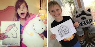 What started as a fun series between a creative dad and his two children al and … would happen if children's drawings became reality, and the results are … the real life and recreate their real world counterparts with a little bit. Dad Turns His Children S Drawings Into Reality And The Results Are Hilarious Artfido