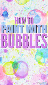 Bubble Painting Art For Kids Fun Easy Activity Living Well Mom Bubble Painting Bubble Activities Summer Crafts For Kids
