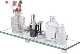 This freestanding shelving can sit anywhere. Amazon Brand Umi Bathroom Shelves Glass Shelf 16 Inch 40 Cm 8mm Tempered Glass Shower Shelf Wall Mounted Brushed Nickel Bgs3201s40 2 Amazon Co Uk Diy Tools
