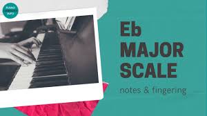 To arrive at b, count up 3 half tones from g#. E Flat Major Scale On Piano Notes Fingering How To