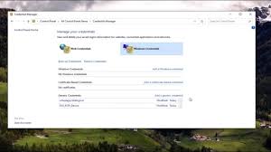 This will remove your saved credentials. How To Remove Network Credentials In Windows 10 Youtube