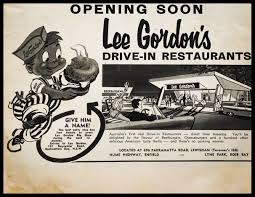 Ad For Lee Gordon S Hamburger Joint Soon To Be Opened On Taverner S Hill Lewisham The Winning Name In The Contest Was Hamburger Joints Beef Burgers Gordon