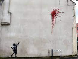 He produces pieces of work which pop up in public places, such as on the walls of buildings. The Banksy Effect How Banksy Legitimised Street Art Maddox Gallery