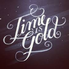 Time Is Gold Typography Calligraphy Lettering Hipster Poster Lettering Poster Fonts