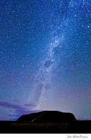 Milky Way Looking South Over Uluru Central Australia Australia Travel Australia Northern Territory