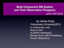 The government doesn't want you to. Ppt Multi Component Dm System And Their Observation Prospects Powerpoint Presentation Id 3199793