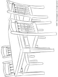 House colouring pages coloring pages for kids coloring sheets drawing desk house drawing ergonomic. Table Chairs Coloring Page Audio Stories For Kids Free Coloring Pages Colouring Printables