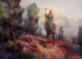 Wizards Of The Coast Magic The Gathering S Hopeful Eidolon 2d Digital Fantasy Illustration Created In Photoshop By Concept Artist Conceptual Art Mtg Art Art