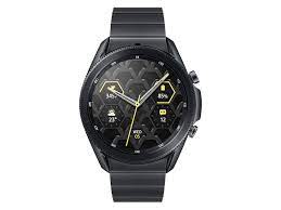 Samsung released a galaxy watch 3 variant made of titanium on october 2. Galaxy Watch3 Titanium 45mm Mystic Black Bluetooth Wearables Sm R840ntkaxar Samsung Us