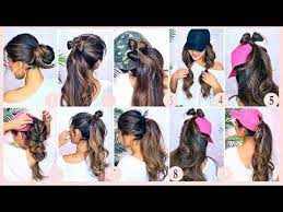10 Easy Lazy Girl Hairstyle Ideas Step By Step Video Tutorials For Lazy Day Running Late Quick Hairstyl Lazy Girl Hairstyles Lazy Hairstyles Summer Hairstyles