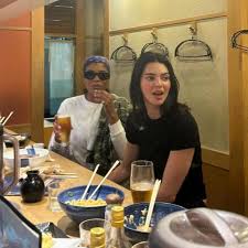 the way they're basically the same person Jacob Elordi and Kendall Jenner  were spotted in Japan together shortly after it was announced that they are  now officially dating. People online have a