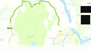 Borivali Thane Tunnel Survey Begins Borivali to thane distance, location, road map and direction.
