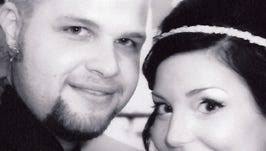 Evans, Wolfe exchange vows