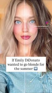 Francesca Blonde Haare