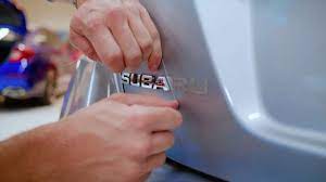 Removing the adhesive glue left on the paint is not an easy. How To Remove Car Emblems Debadging Without Damaging The Paint Youtube