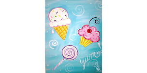 Sweet Treats - Family Fun - Paint and Sip