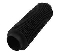 uxcell uxcell Soufflet ondulé flexible en caoutchouc noir ...