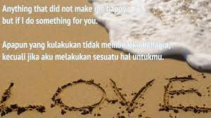 Tertawa bersama juga menandakan hubungan kamu sangat bahagia dan berharga. Kata Kata Mutiara Bahasa Inggris Tentang Cinta Dan Artinya Quotemutiara Quotemutiara