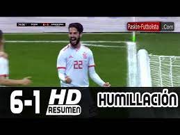 Check spelling or type a new query. Espana Vs Argentina 6 1 Resumen Goleada Amistoso Internacional Friendly Match 2018 Youtube