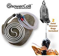 Boundarytec Showercoil Portable Water Heater Camping Shower Camp Coil Fire Solar Ebay Portable Water Heater Camping Shower Portable Water Heater Camping