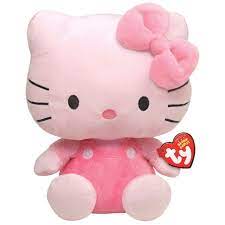 Hello Kitty Pink Beanie Baby Stuffed Animal By Ty 40894 Walmart Com