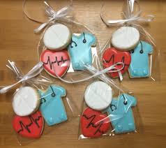 Nurse Appreciation Day Gift Bags Decorated Sugar Cookies By I Am The Cookie Lady Nurse Cookies Medical Cookies Cookie Decorating