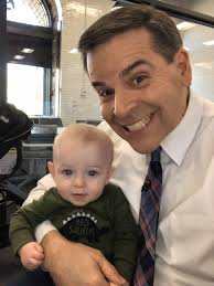 Mom snuck away. So we took a selfie....