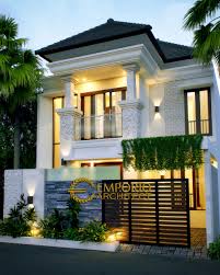 Rumah minimalis, rumah impian semua orang. Mr Indro Villa Bali House 2 Floors Design Denpasar Bali