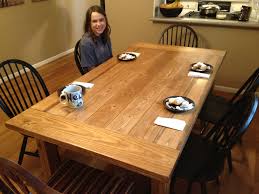 If you are not into woodworking, there are a couple of makeovers too to get your creative juices flowing! Free Plans For A Diy Farmhouse Table A Lesson Learned