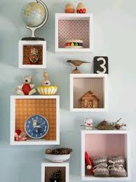 Knick Knack Boxes Store Display Wallpaper Fabric As Decorative Backer Home Decor Decor Home Organisation