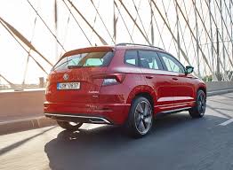 2019 Skoda Karoq Sportline Rear Three Quarter Wallpapers 2 Newcarcars