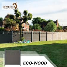 Insect Resistance WPC Outdoor Garden Fence