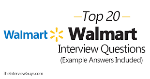 Maybe you would like to learn more about one of these? Top 25 Walmart Interview Questions Example Answers Included