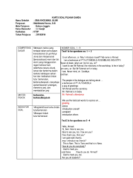 Contoh soal pilihan ganda adjective. Soal Pilihan Ganda Materi Introducing Others Jawabanku Id