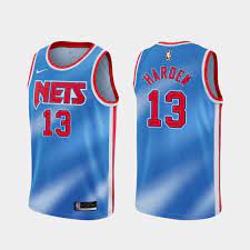 Authentic brooklyn nets jerseys are at the official online store of the national basketball association. James Harden 2020 21 Nets Hardwood Classics Blue Jersey 13