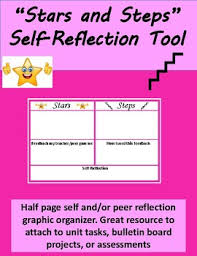 Stars And Steps Self Reflection Chart